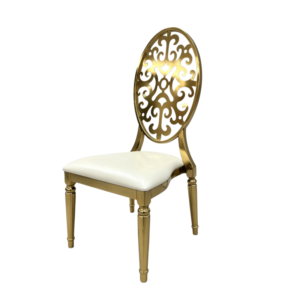 Custom Stainless Steel Hotel Event Banquet Chairs for Luxury Venues