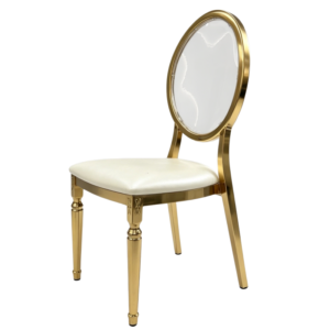 Durable Stainless Steel Hotel Banquet Chairs for Banquet Hall Events