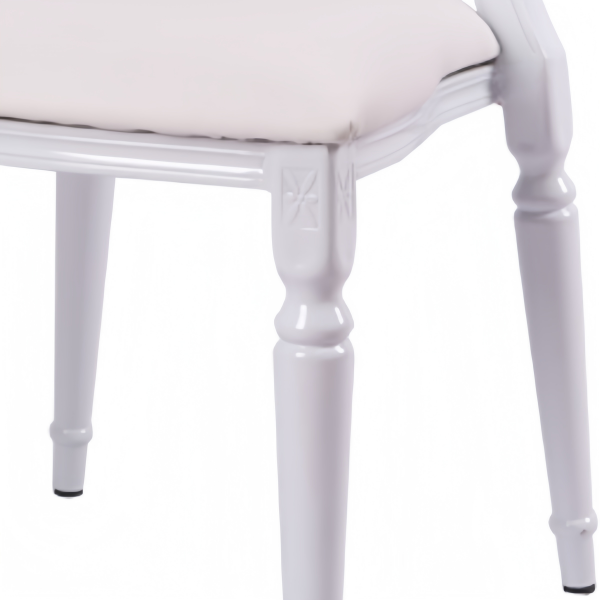 white colors wedding chairs
