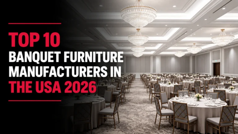 Top 10 Banquet Furniture Manufacturers in the USA